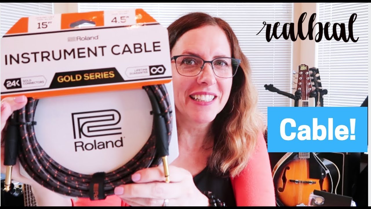 Roland Instrument Cable | Unboxing and Demo