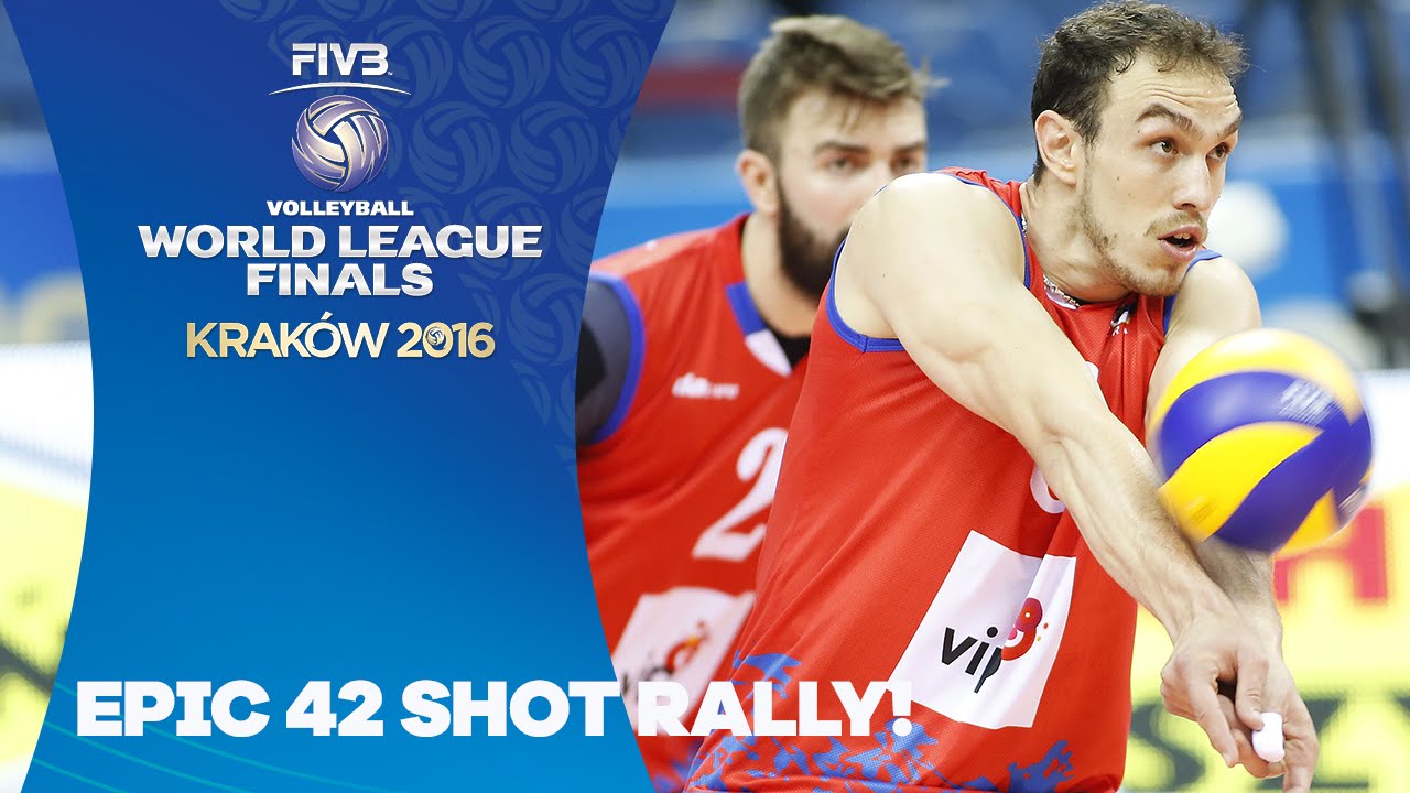 Epic 42 shot rally! - FIVB World League