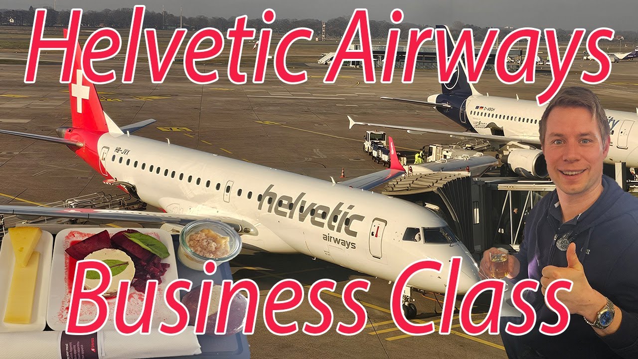 Helvetic Airways Business Class, von Hannover (HAJ) nach Zürich (ZRH)