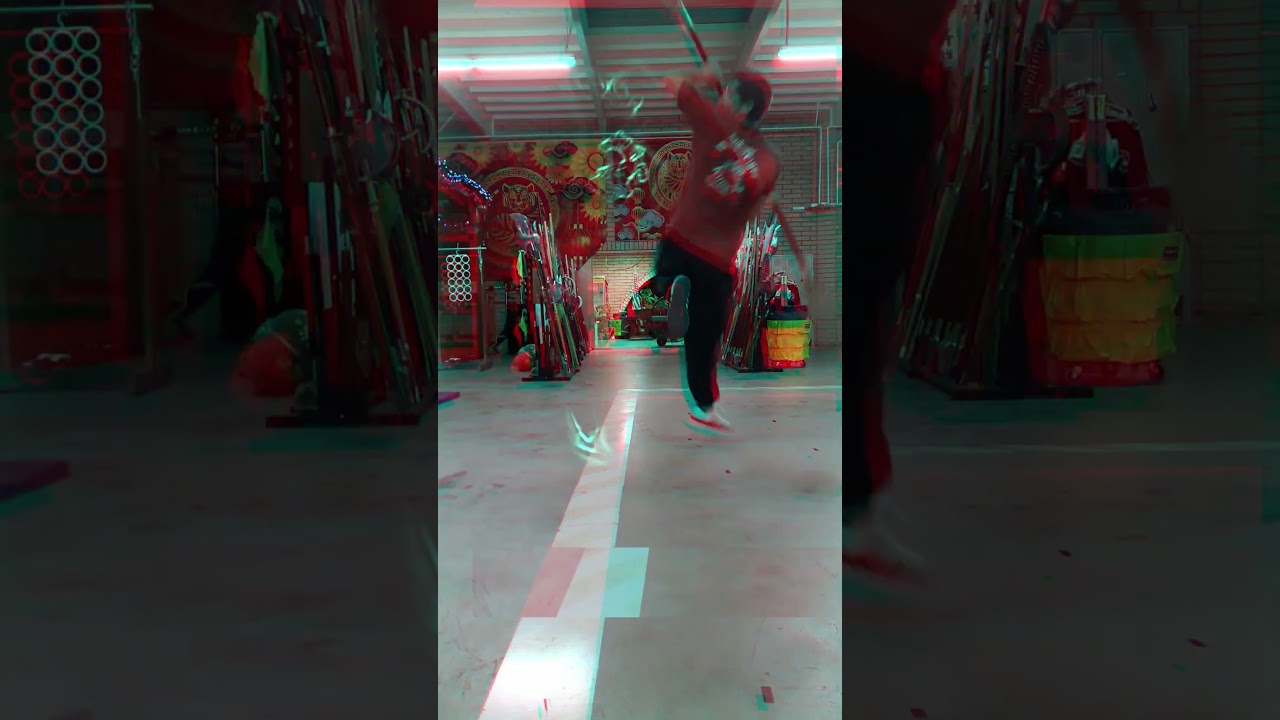 The Parts Of The Monk's Spade | Traditional Weapon Training | Kung Fu School