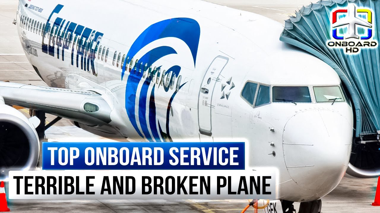 TRIP REPORT | You Wouldn't Fly a Plane Like This! | EGYPTAIR Boeing 737 | Cairo to Milan