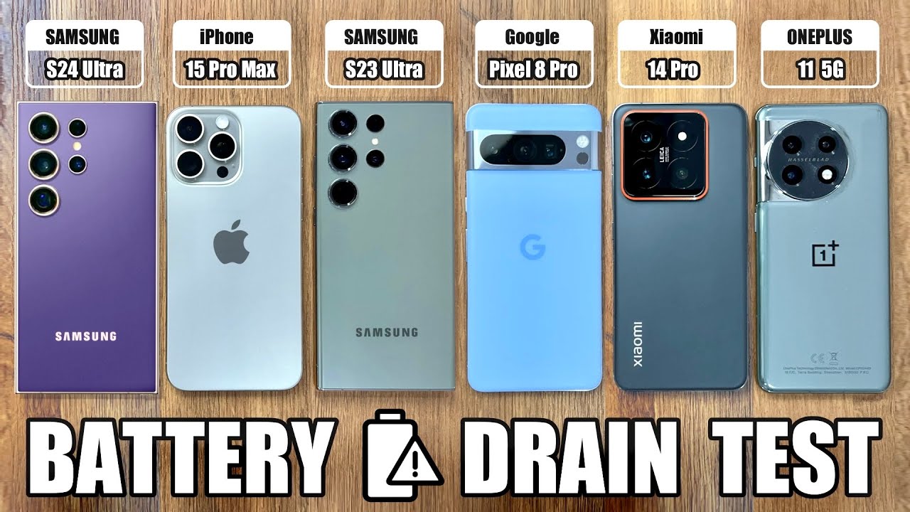 Samsung S24 Ultra против iPhone 15 Pro Max / Pixel 8 Pro / Xiaomi 14 / OnePlus 11 — ТЕСТ НА РАЗРЯ...