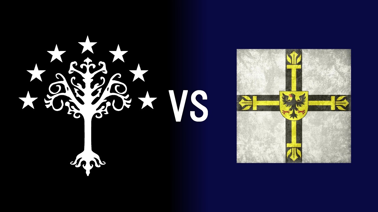 Gondor Sieging NATO Holding Praven + Siege Attempt at Iron Abbey