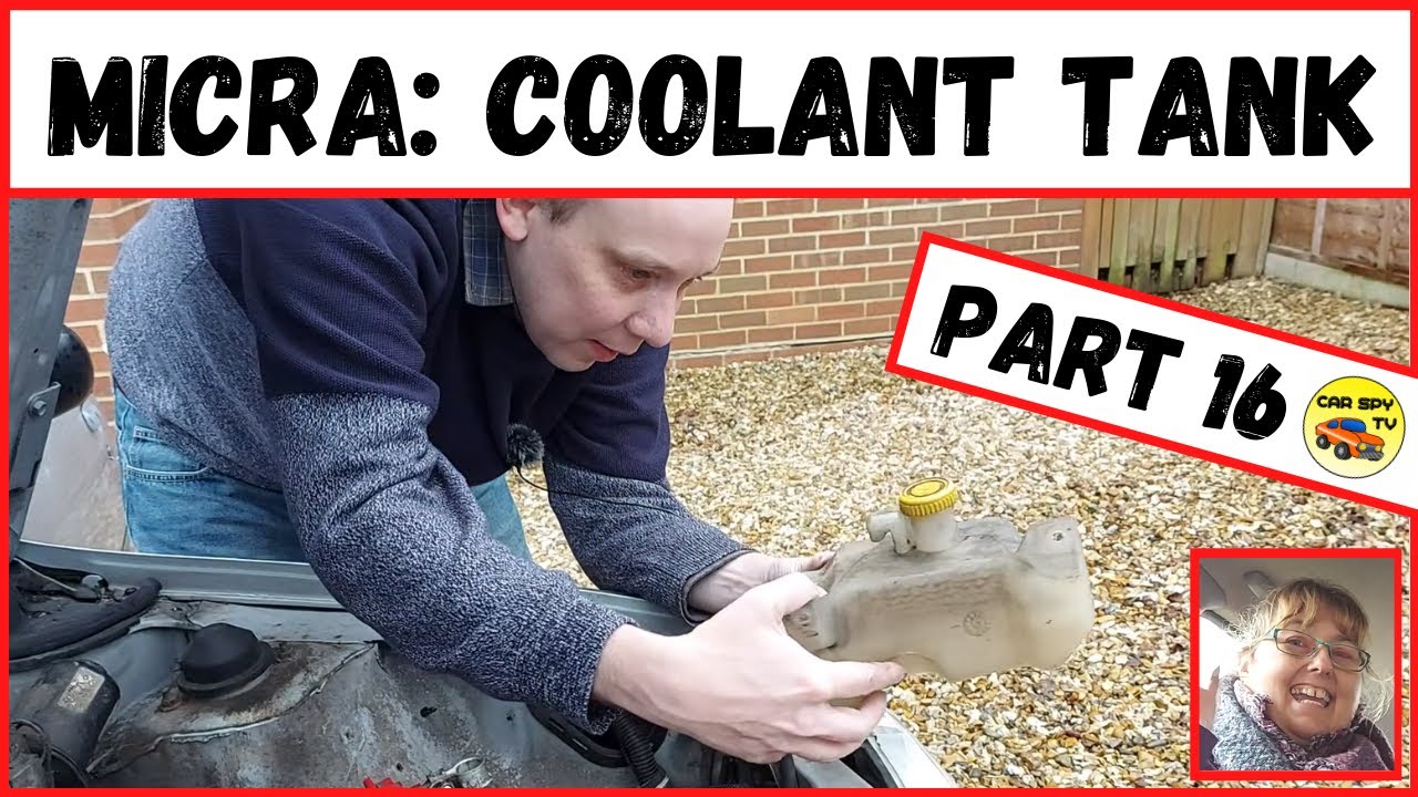 Nissan Micra K11 For £100: Coolant Expansion Tank Replacement (Part 16)