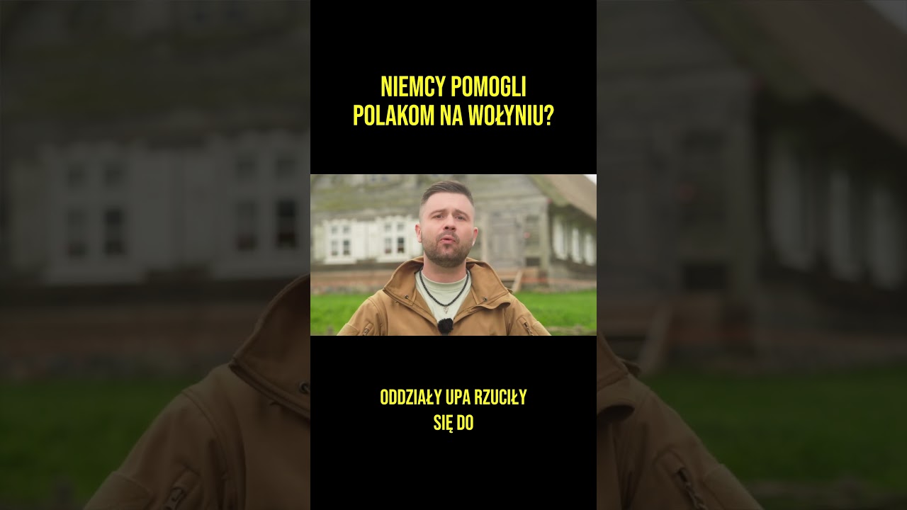 Czy Niemcy pomogli Polakom na Wołyniu? #historia #wołyń #ukraina #shorts