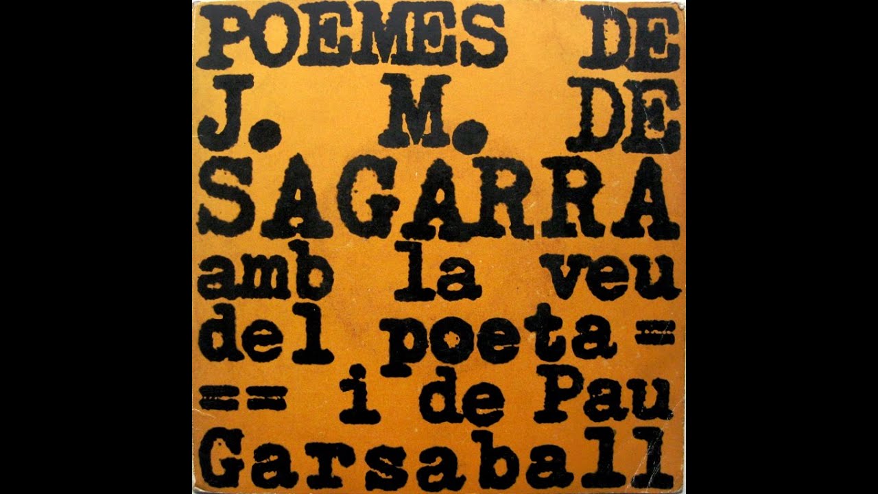 Josep Maria De Sagarra - Poemes - EP 1962