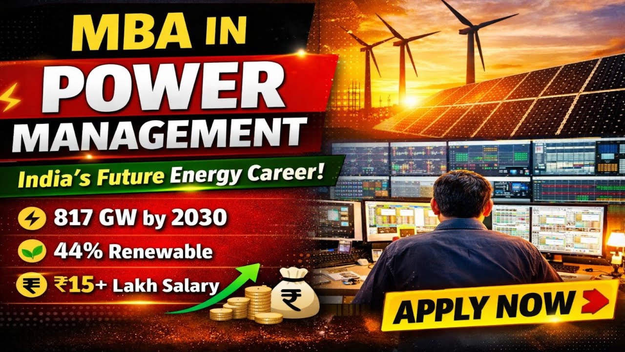 MBA in Power Management 2026 ⚡ Salary, Scope & Energy Sector Jobs | UPES