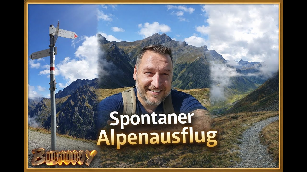 Spontane Alpenwanderung - Zum Gandasee
