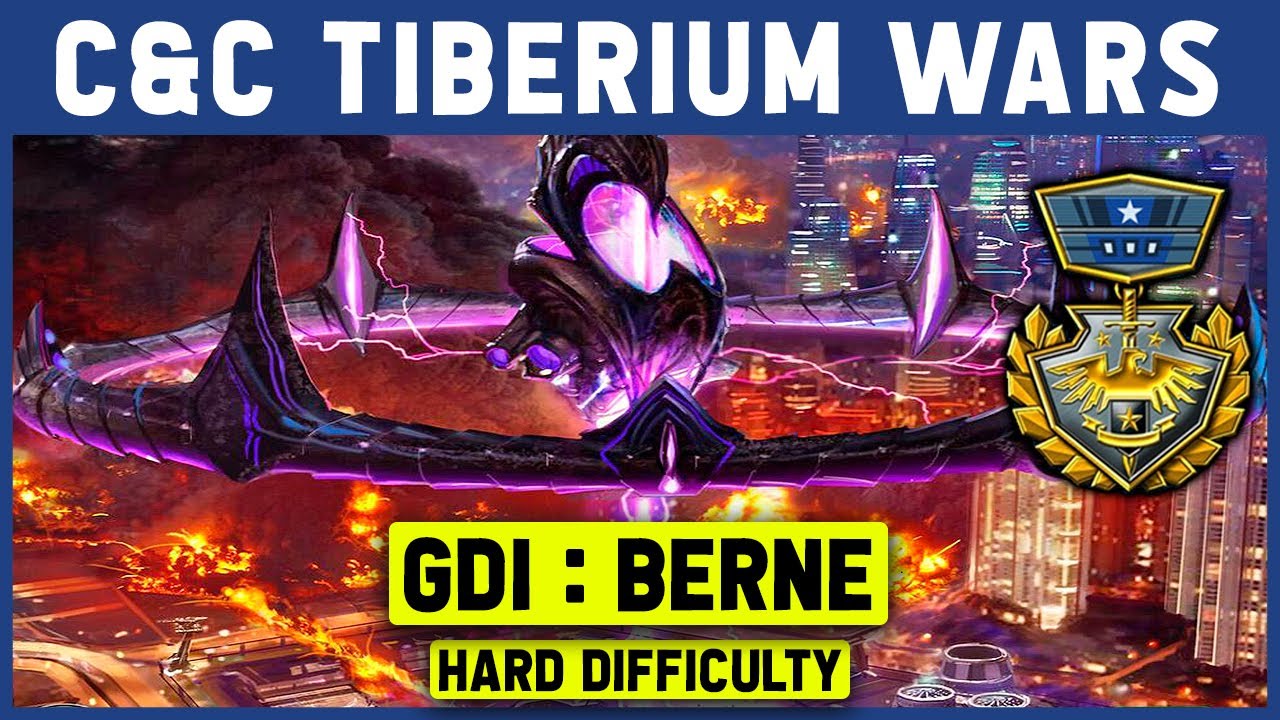 C&C 3 Tiberium Wars - GDI Mission 15 - Берн [Hard / Patch 1.09] 1080p