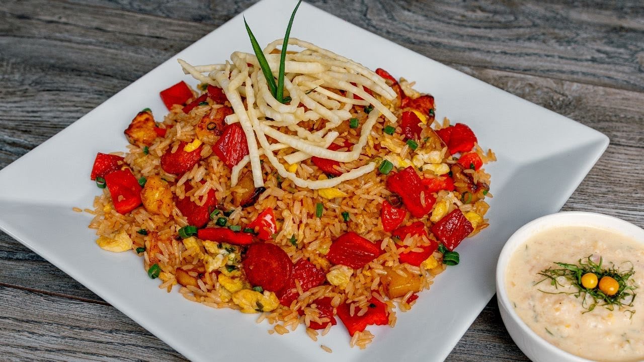 ¡Así se prepara el ARROZ CHAUFA AMAZÓNICO!  | COMIDA PERUANA | SONQU