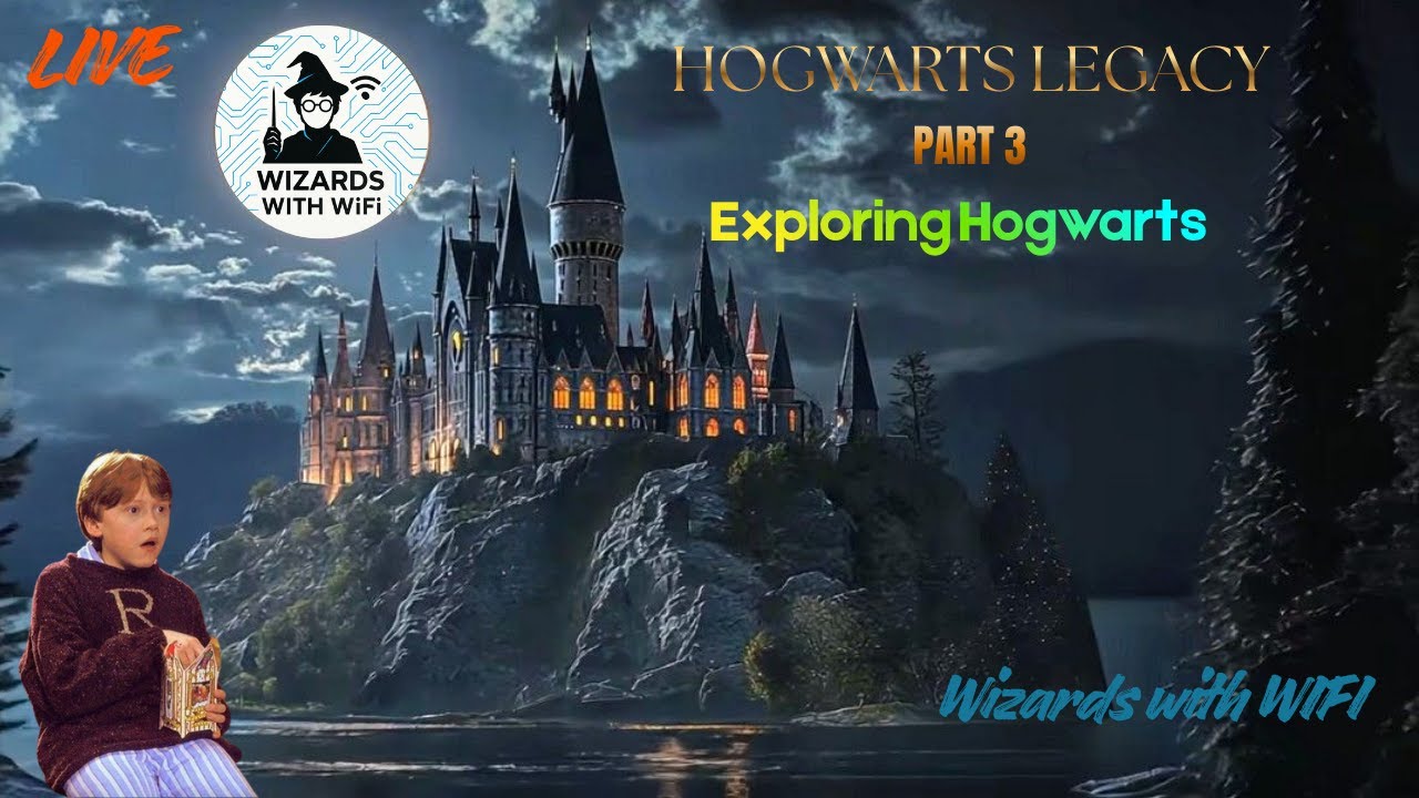 Exploring Hogwarst l Hogwats Legacy Live Gameplay l Wizards with wifi Live