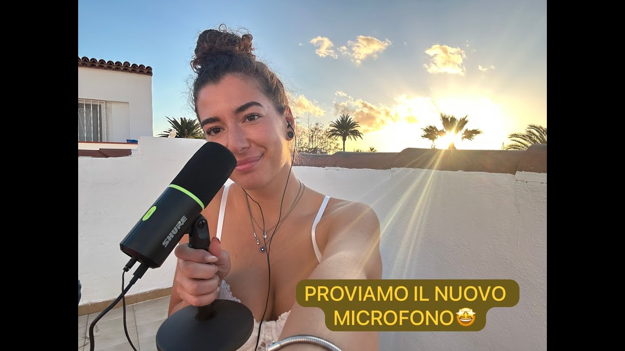 PROVIAMO IL NUOVO MICROFONO - ASMR