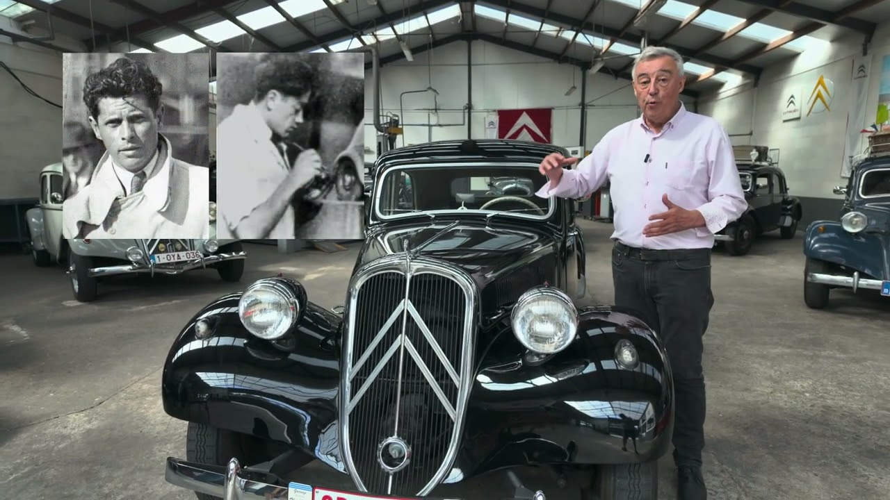Harry van Hest presenteert 90 jaar Traction Avant van Citroën