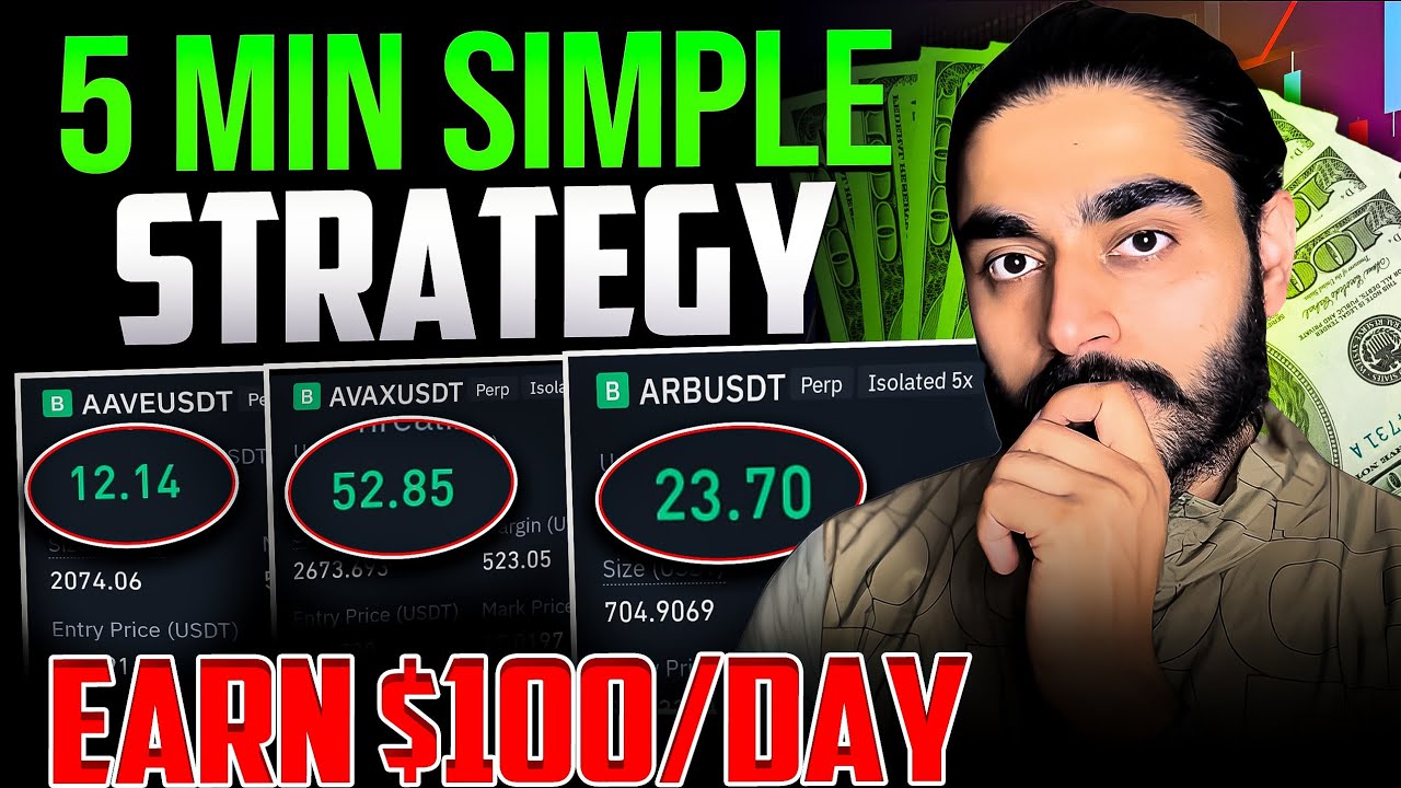 🔥Binance 5-Minute Futures Trading Strategy (90% Accuracy) | Binance | Binance Futures Trading