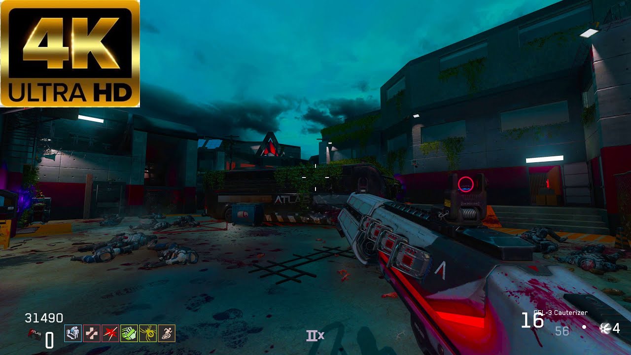 BLACK OPS 3 ZOMBIES: OUTBREAK REIMAGINED GAMEPLAY 4K! (NO COMMENTARY)
