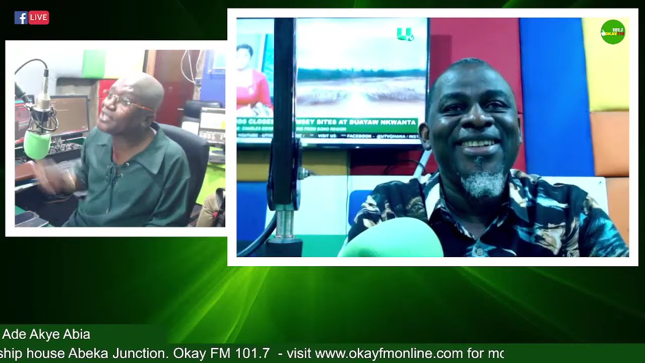 Ade Akye Abia With Kwame Nkrumah Tikese  On Okay 101.7 Fm (20/01/2026)