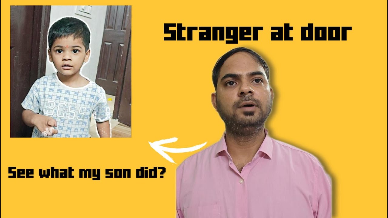 Child Safety Test: My son Passed the Stranger Door Challenge !!