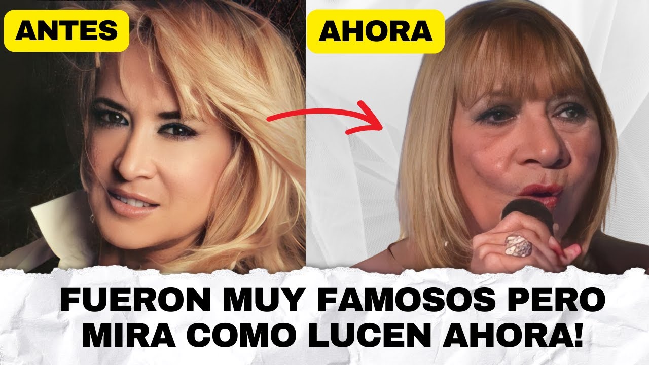 ASÍ LUCEN los cantantes venezolanos de los 80'S 😱