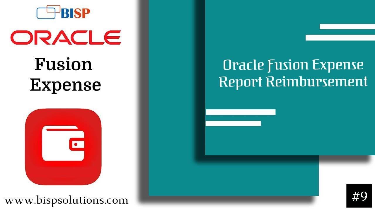 Возмещение расходов Oracle Fusion | Расходы Oracle Fusion | Oracle Fusion Consultants BISP