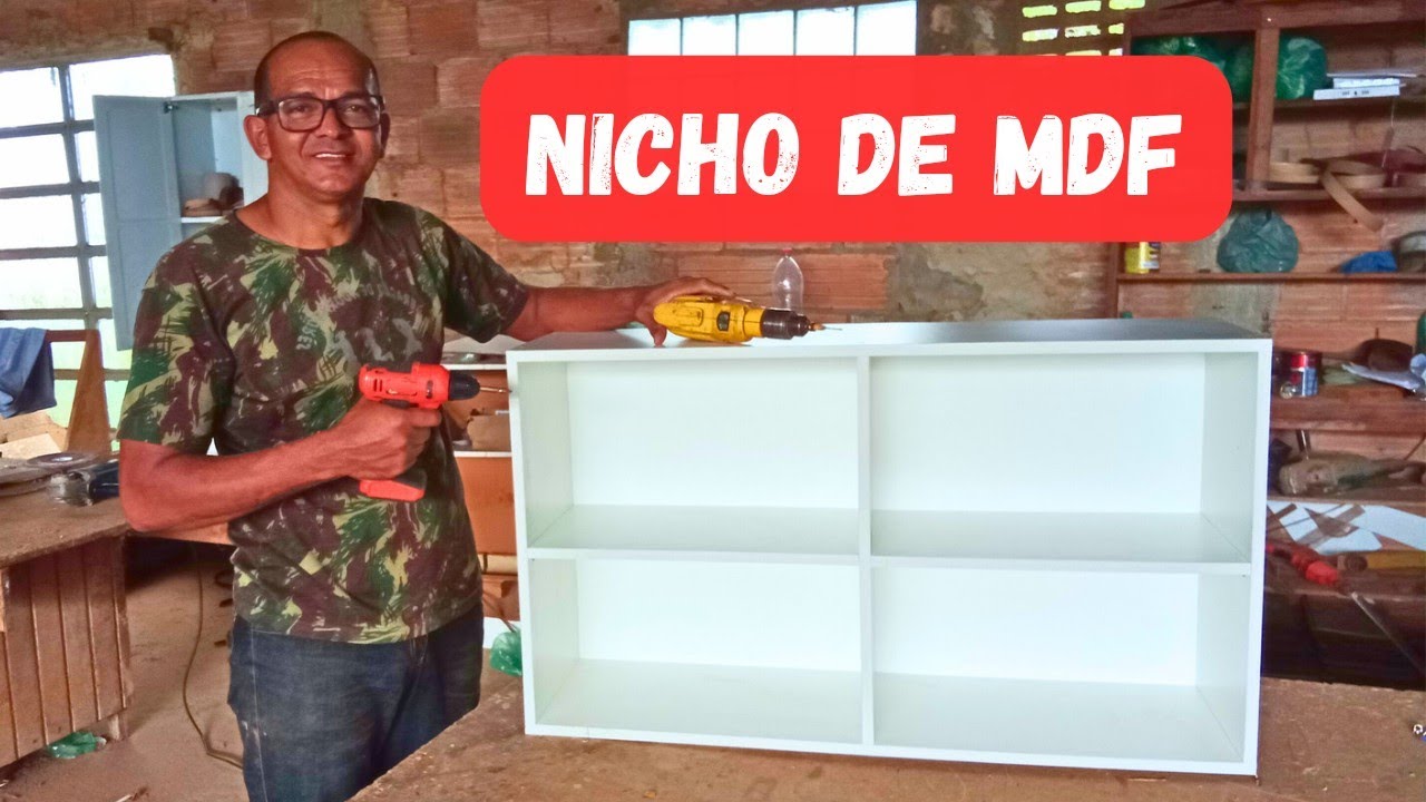 COMO FAZER NICHO DE MDF