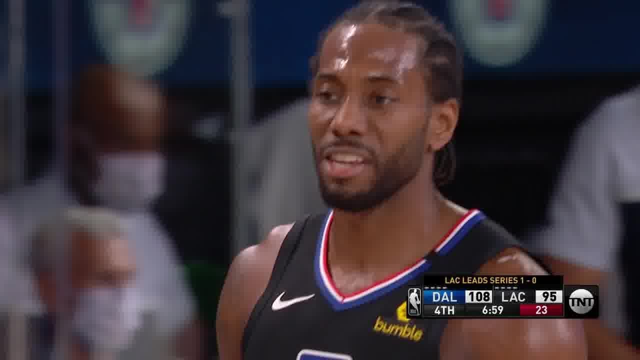Kawhi Leonard Full Play | Mavericks vs Clippers 2019-20 Playoffs Game 2 | Smart Highlights