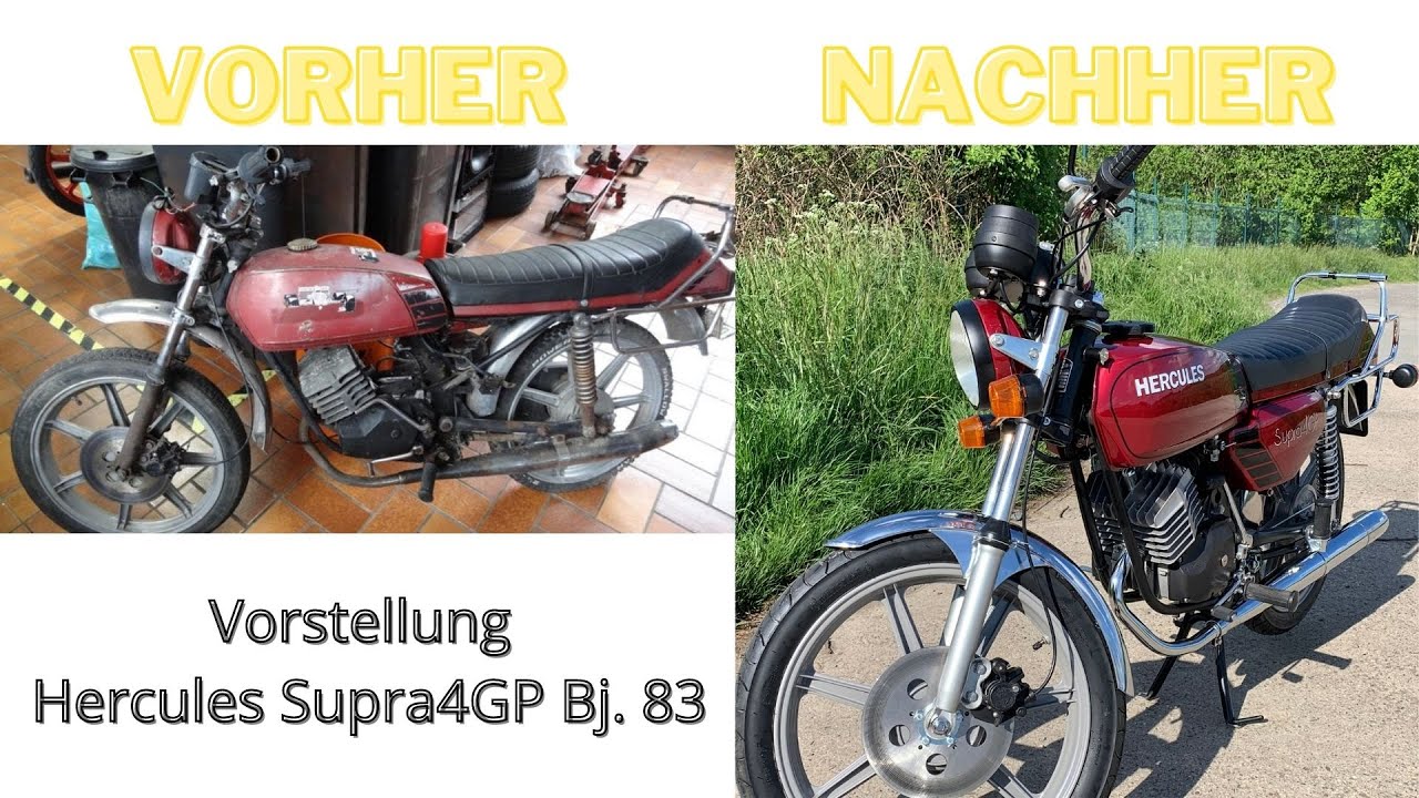 Vorstellung Hercules Supra4 GP (Baujahr 1983)