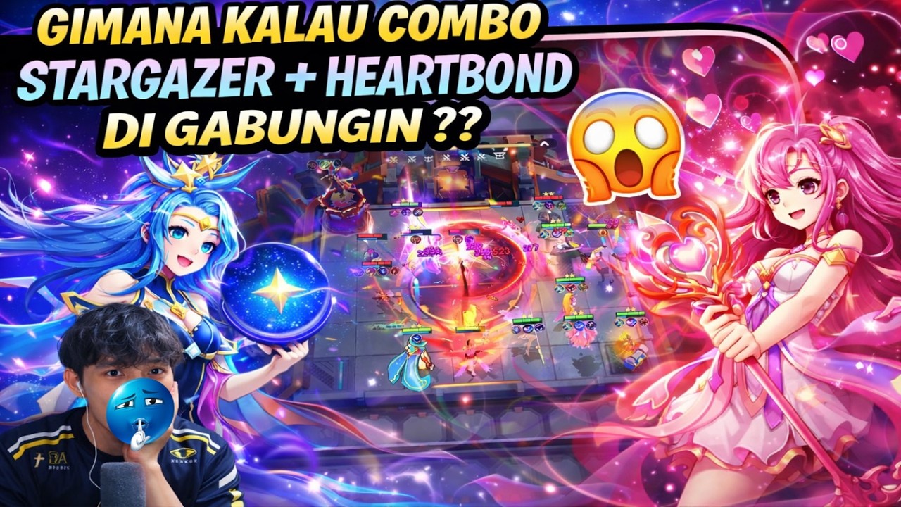 COBAIN COMBO STARGAZER + HEARTBOND GUYS 🥶 DI MAGIC CHESS GO GO SEASON 5 | PATCH TERBARU