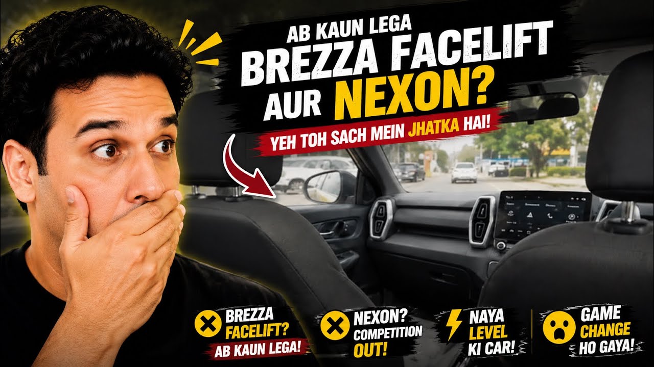 Will this one wipe out the Brezza facelift & Nexon facelift? 😱