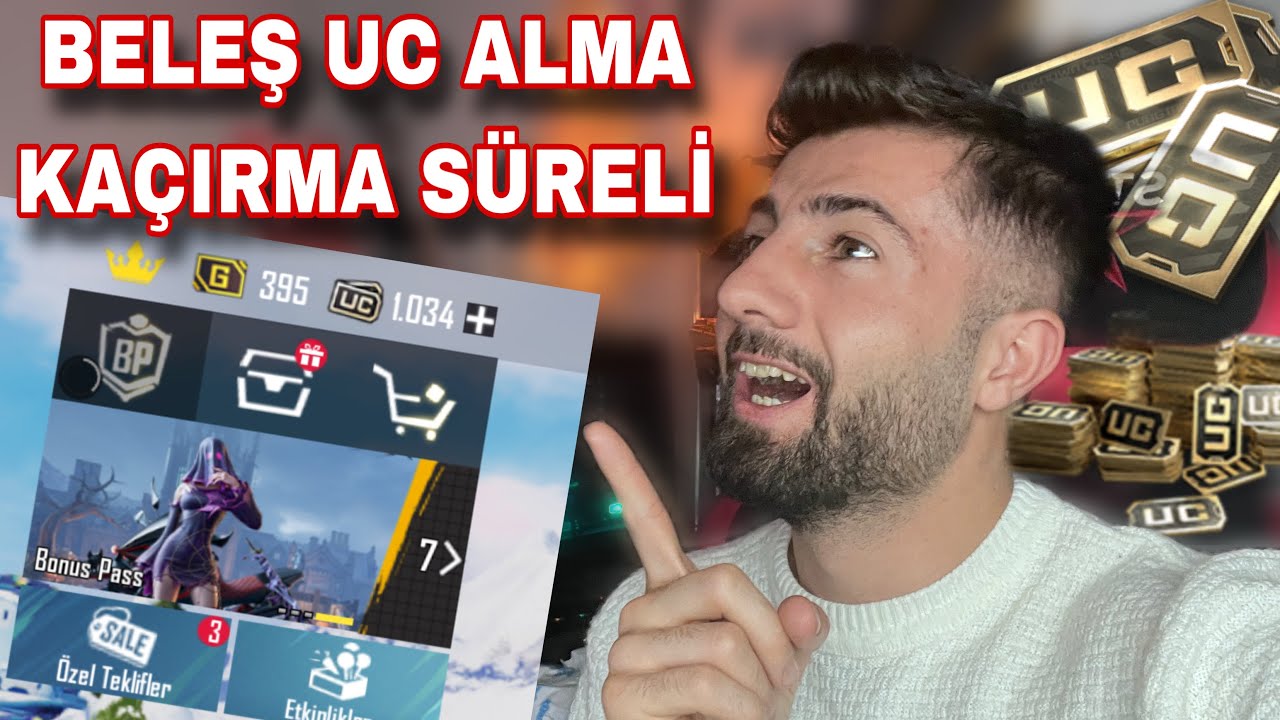 PUBG MOBİLE BELEŞ UC ALMA 2026 (KANITLI) 5krş harcamadan