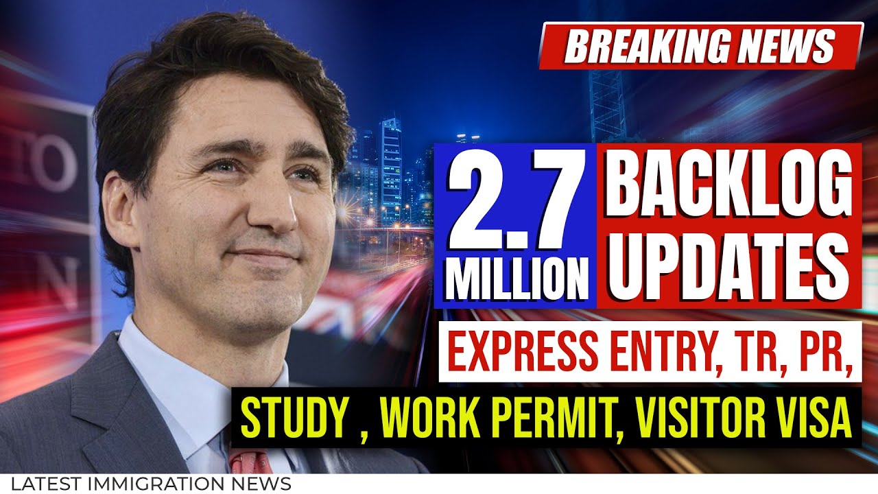 Canada Immigration Backlog Updates : Express Entry, TR, PR, Study , Work Permit, Visitor Visa | IRCC