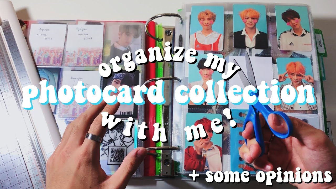 organizing my photocard collection #1 + opinions on recent kpop comebacks~