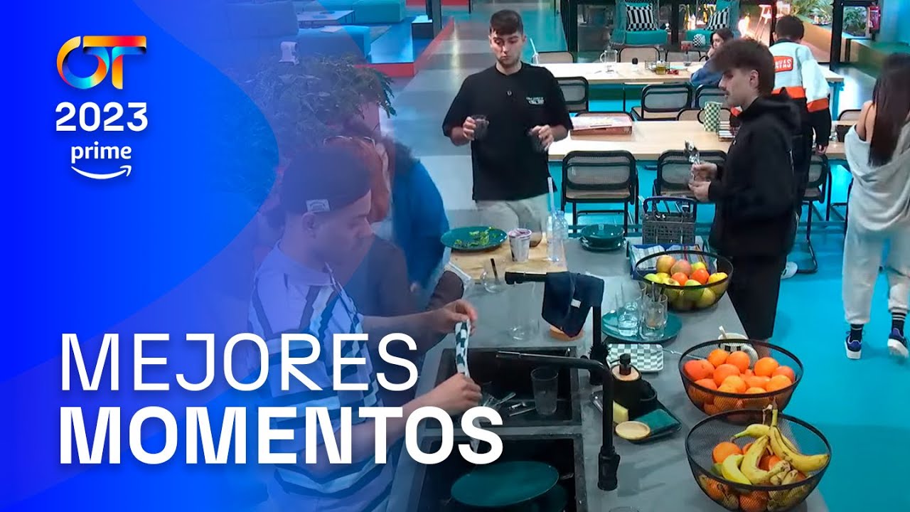 DISCUTEN por el LAVAVAJILLAS en la COMIDA  | OT 2023