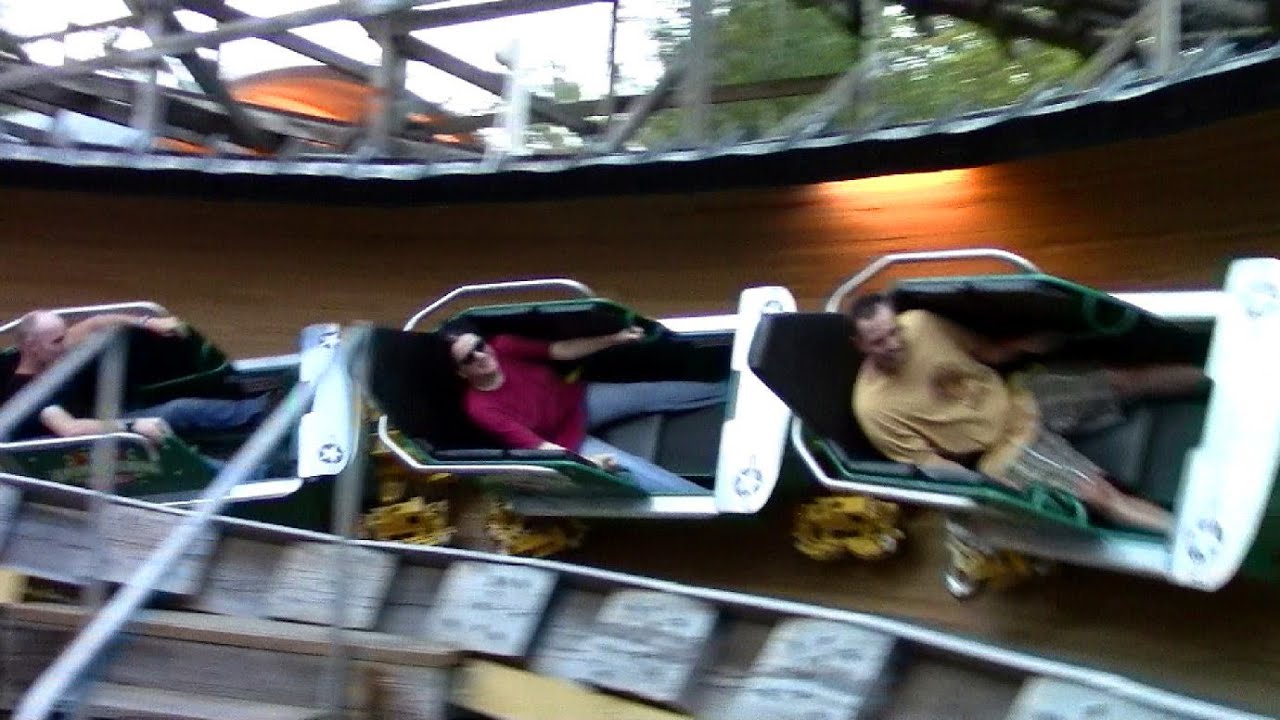 Flying Turns opening ceremony with queue & off-ride footage HD Knoebels Amusement Resort