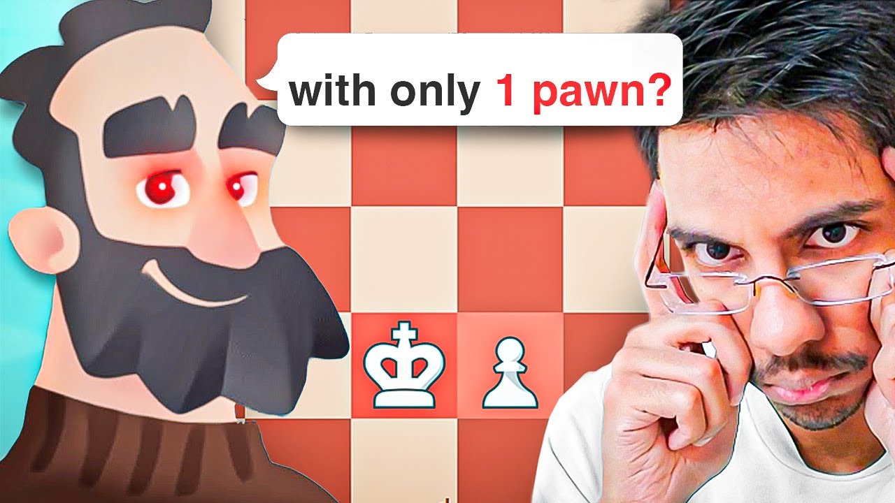 Can I Beat Martin With Only ONE Pawn?