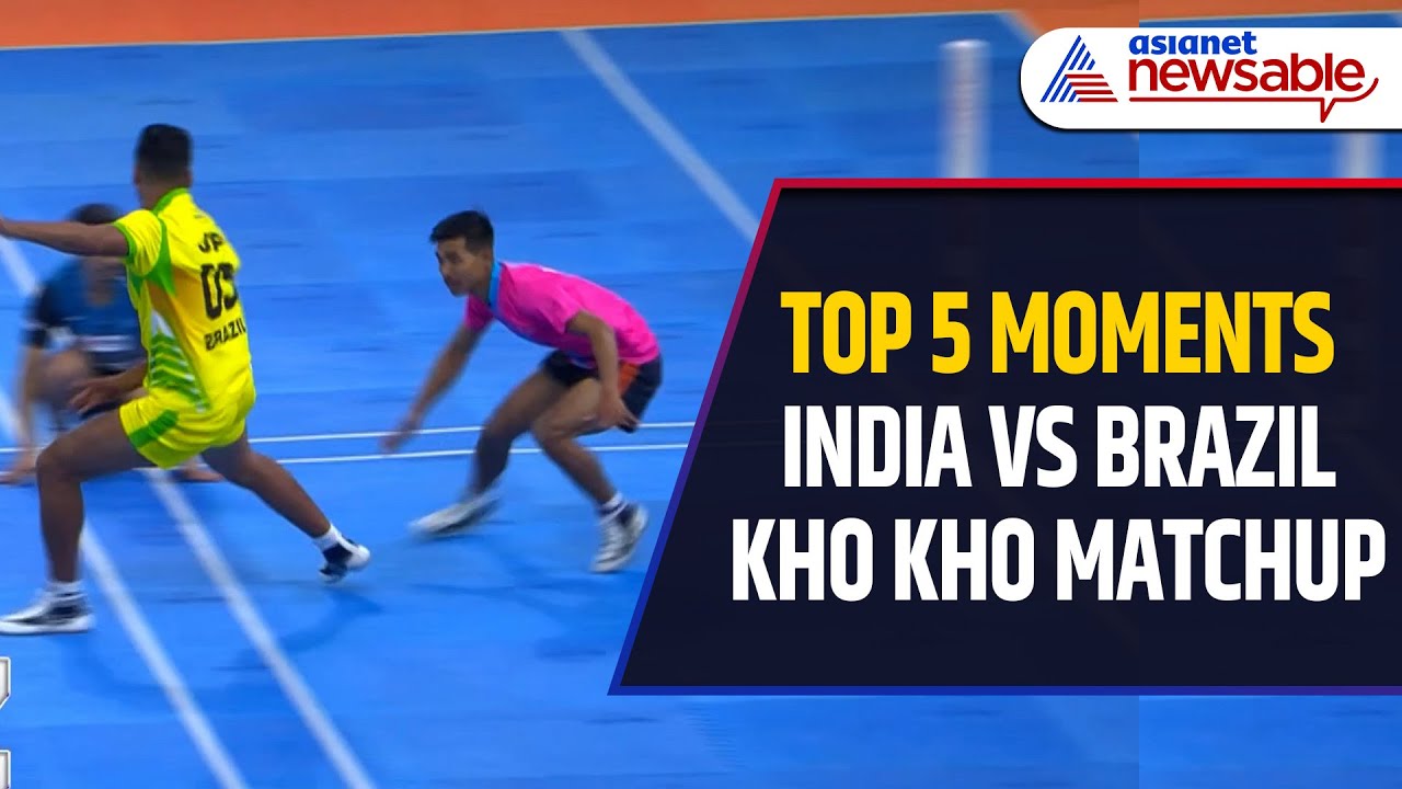 India vs Brazil Match Top 5 Highlights - Kho Kho World Cup 2025  | Sports | Asianet Newsable