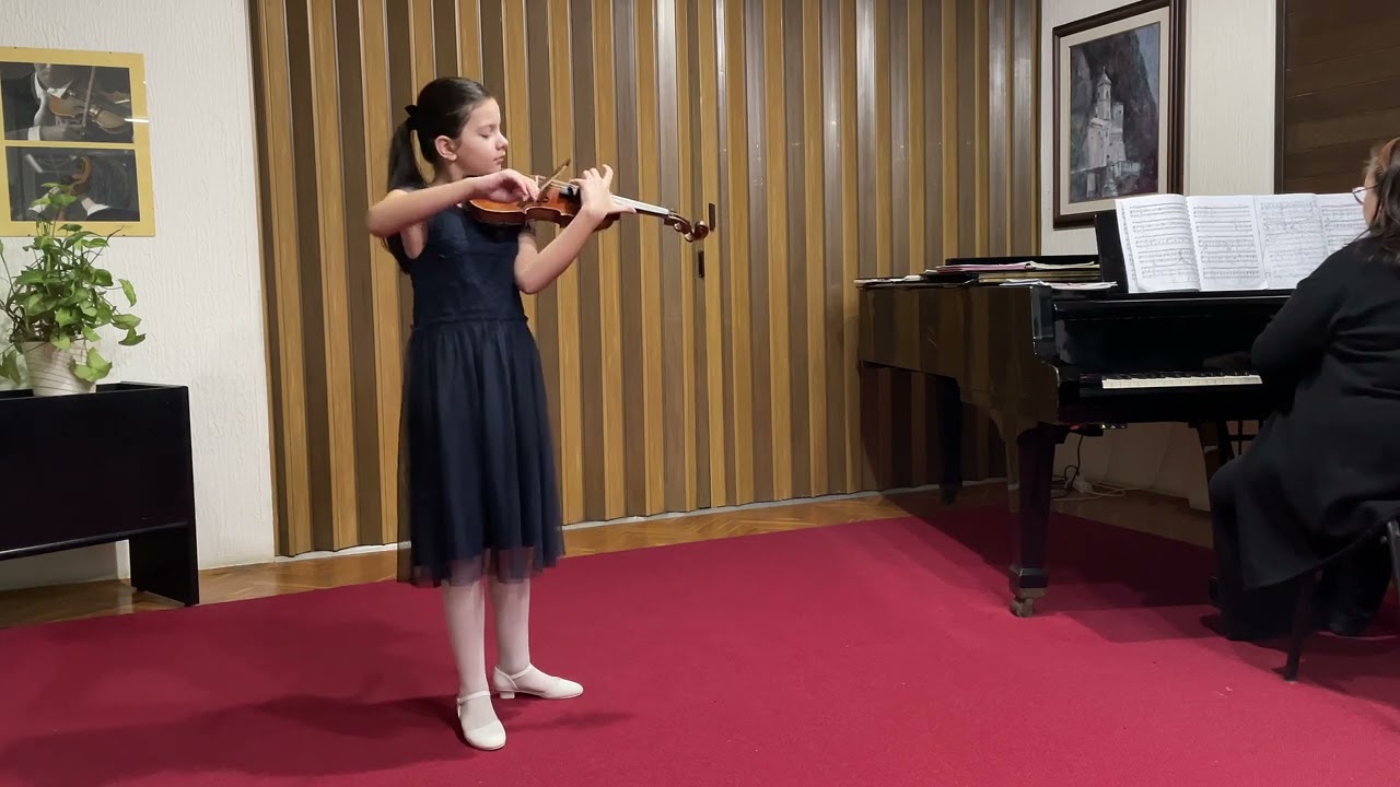 P. de Sarasate - Introduction and Tarantella Emilia Anastasijević Čikoš (9y)