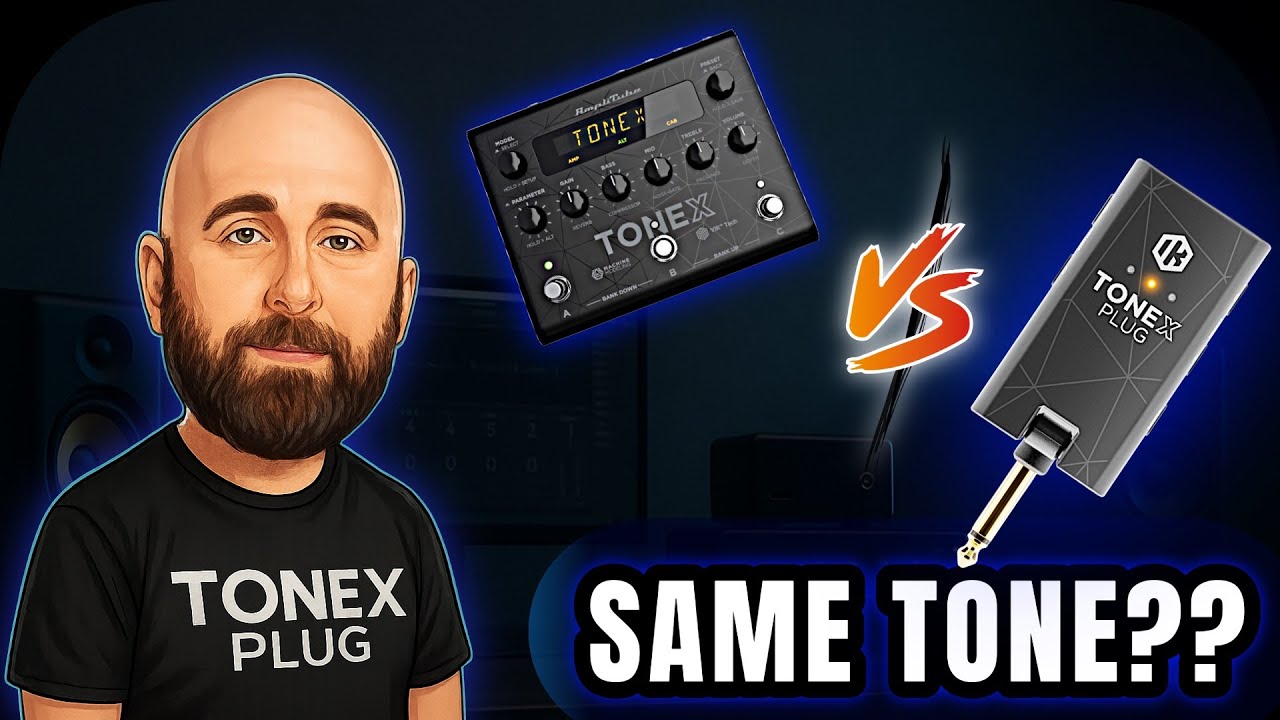 Действительно ли они звучат одинаково? TONEX PLUG против Tonex Pedal против программного обеспечения