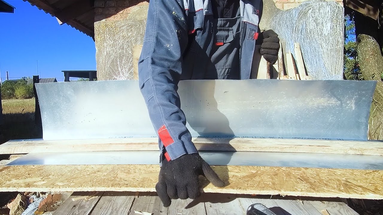 How to make a simple sheet bending from boards with your own hands!