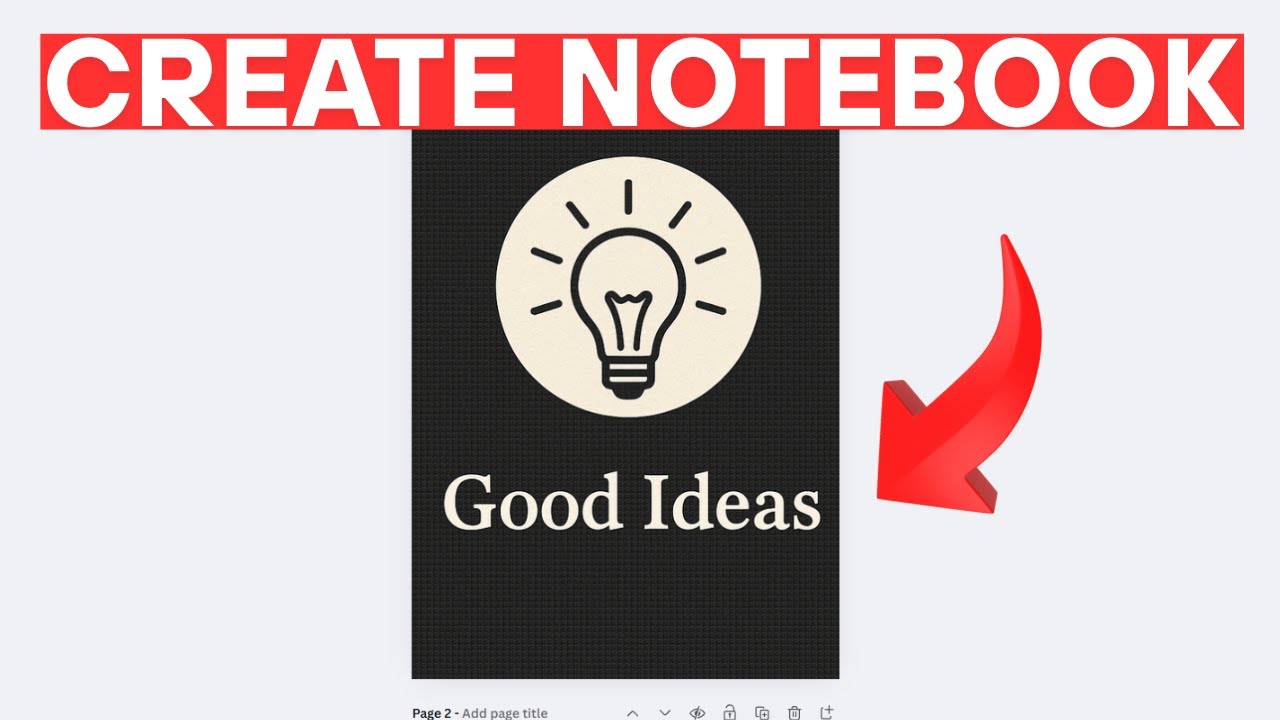 How to Make a Notebook in Canva (2025)