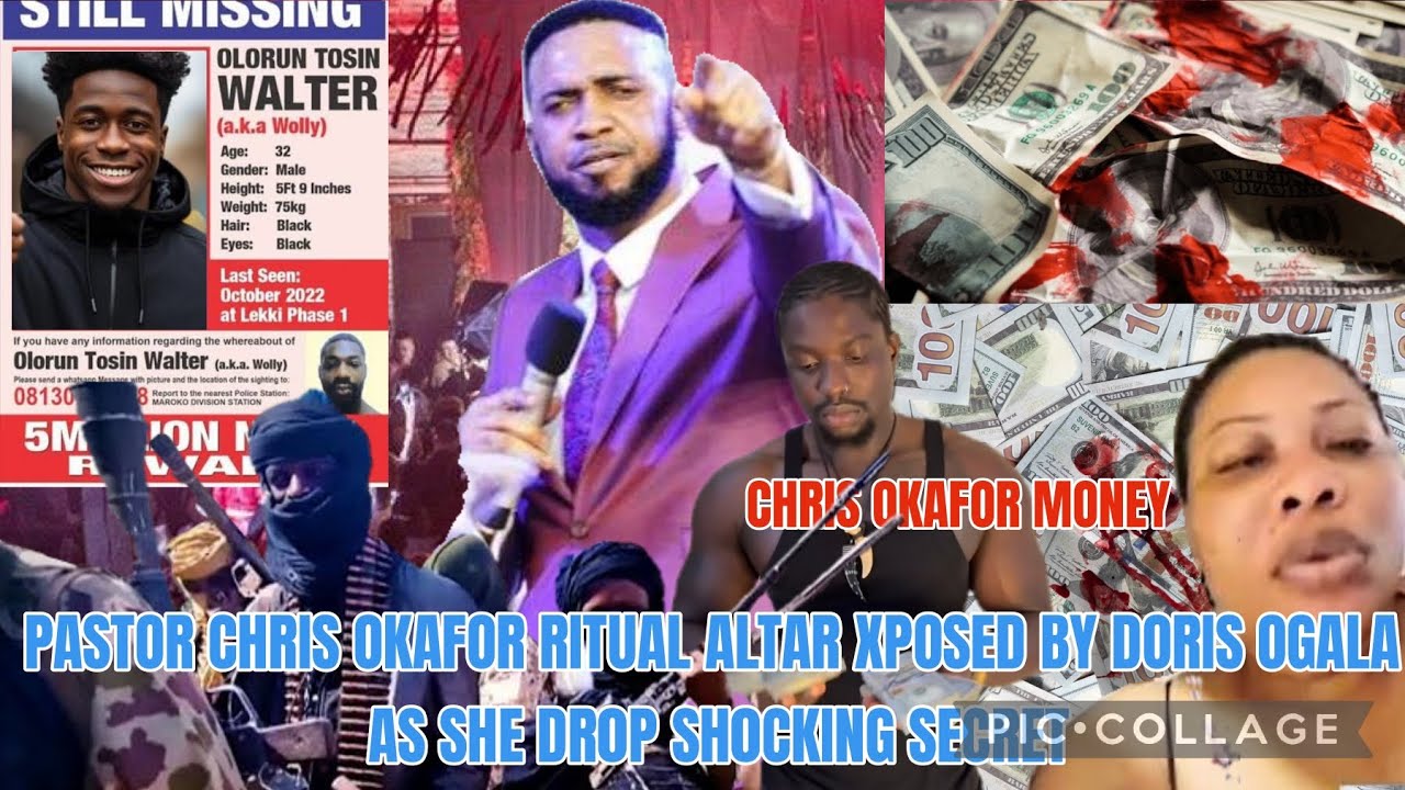 BREAKING IG🔥CROSSOVER NIGHT PASTOR CHRIS OKAFOR R!TU@L ALTAR XPOSED BY DORIS OGALA  SHE DR0P SECRET