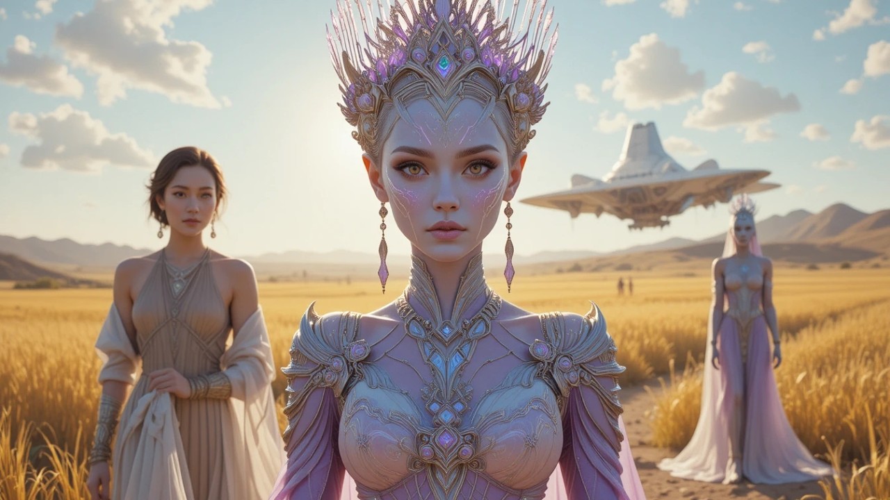 A Man Healed a Dying Alien Girl and the Alien Queen Sent a Fleet to His Yard