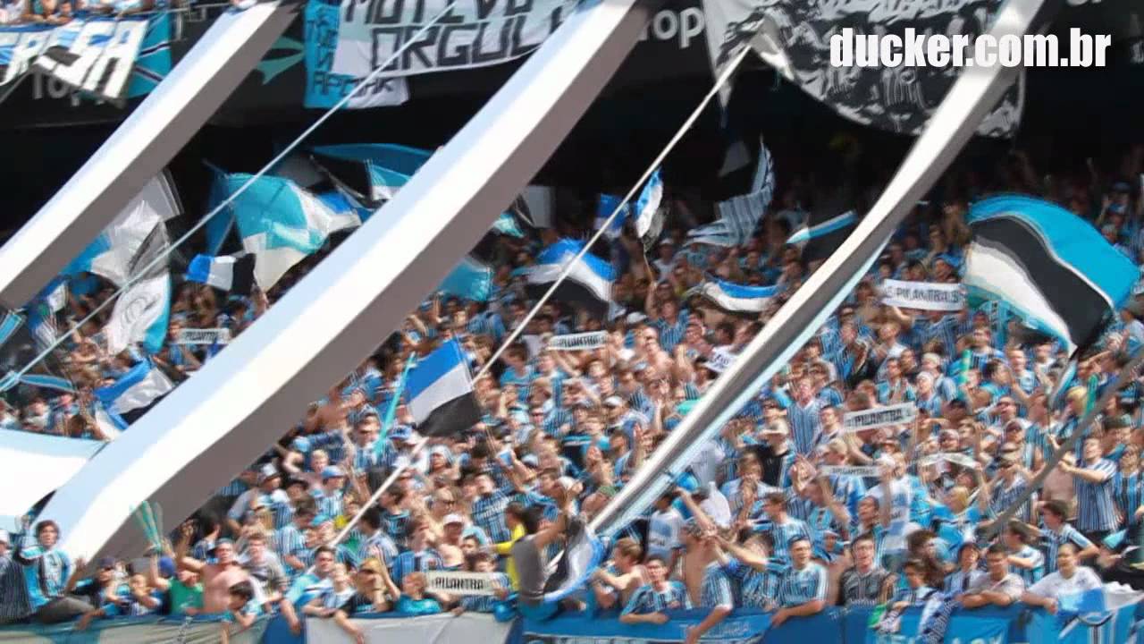 GRÊMIO 4 x 2 Flamengo - Homenagens ao Pilantra