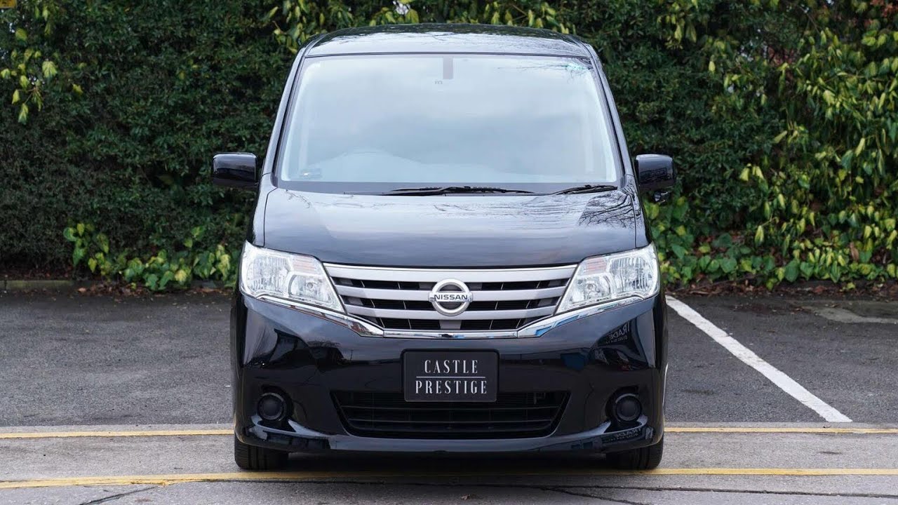 🚘 Nissan Serena 2.0 X Hybrid 2012 | Видеообзор • Castle Prestige LTD 🇯🇵