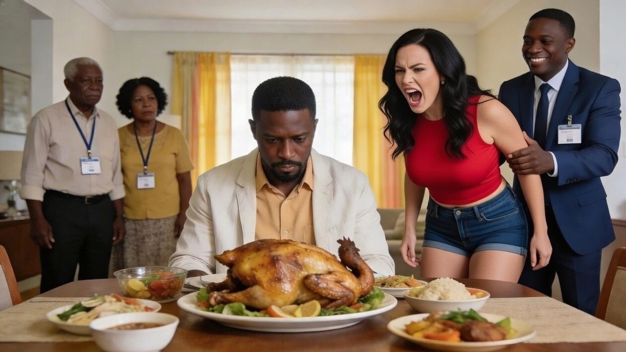 She Spat At Poor Husband At Family thanksgiving Divorce Him To Marry His Boss Unaware He Own