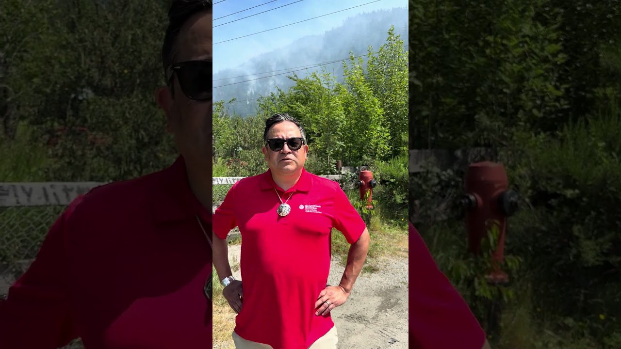 Squamish Wildfire (Dryden Creek): Wilson Williams update to the Squamish Nation from the field.