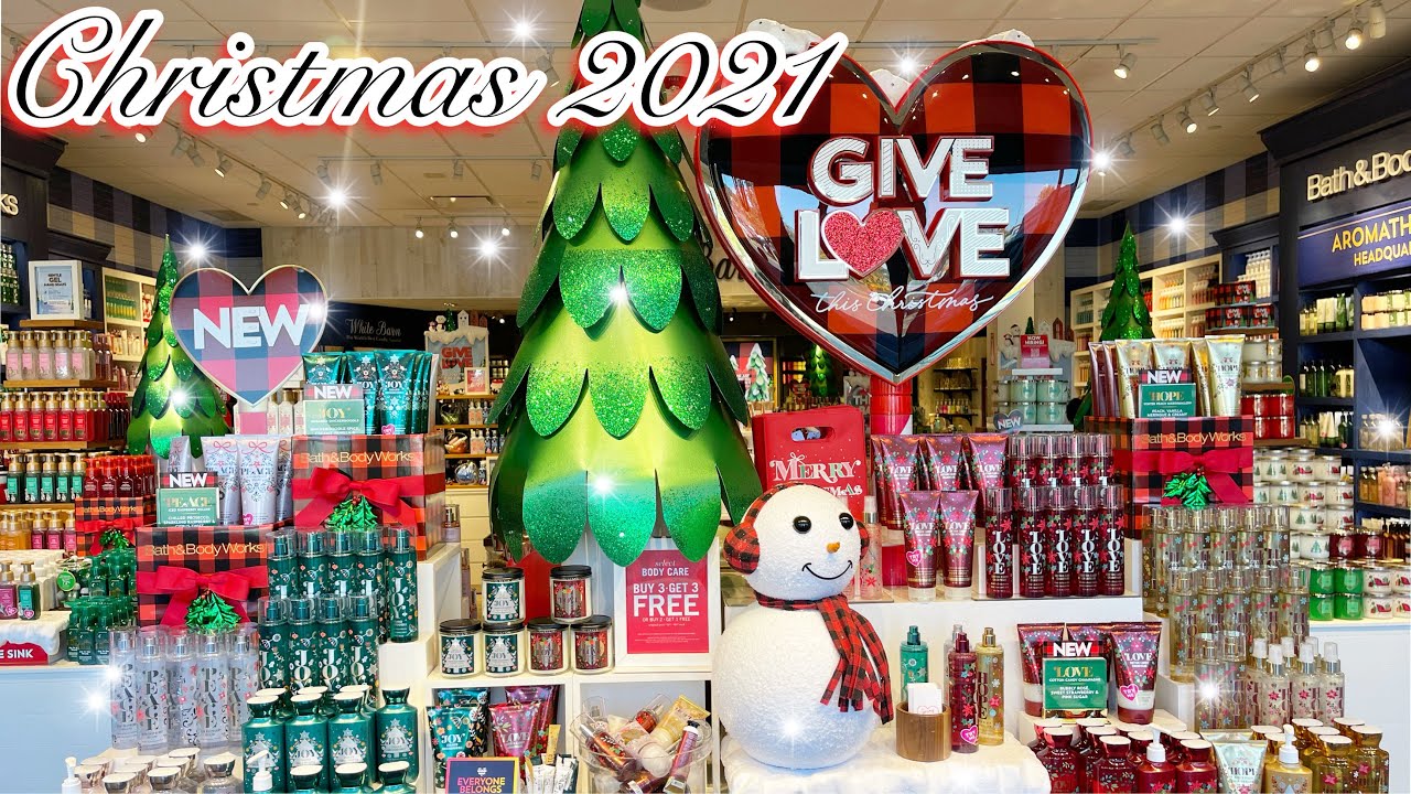 Bath and Body Works Christmas 2021 🎄