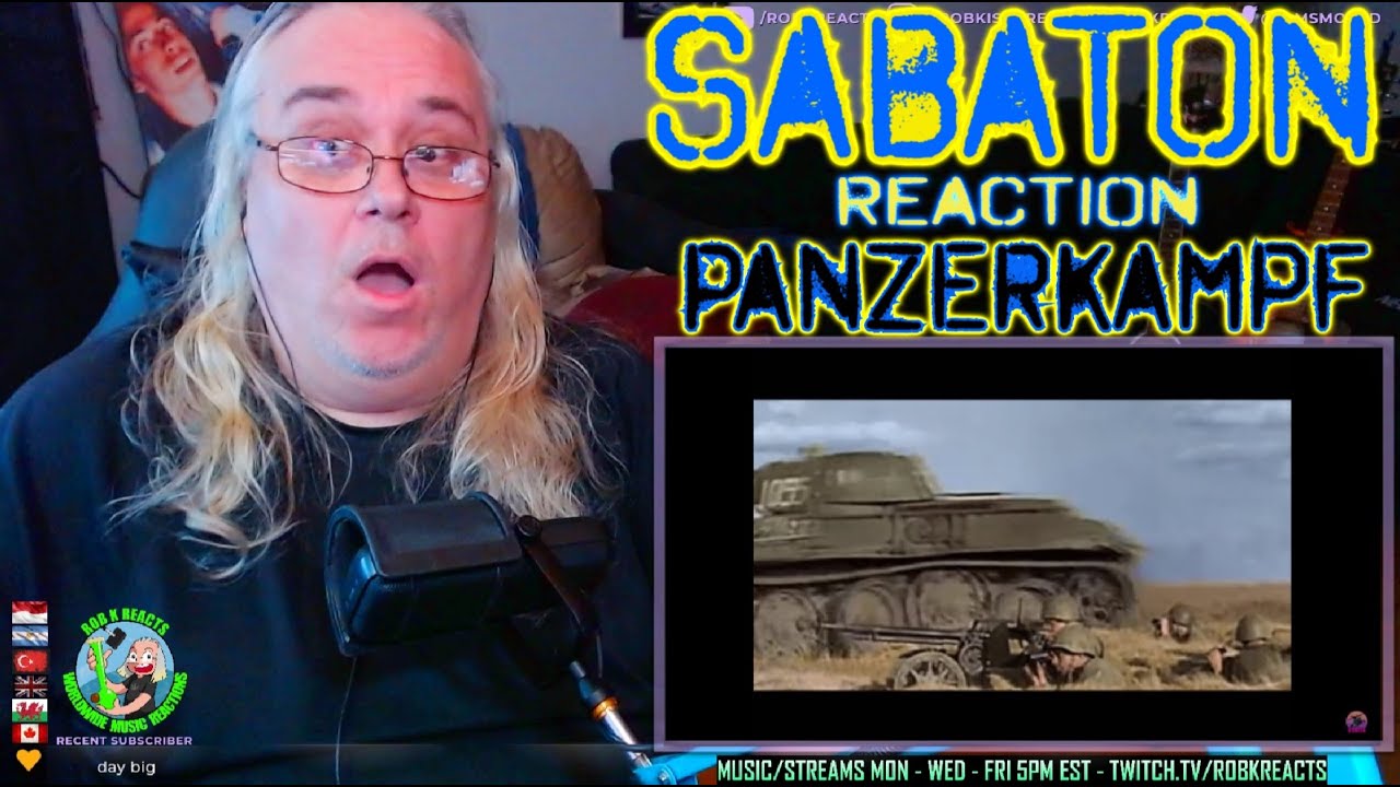 Sabaton Reaction - Panzerkampf - First Time Hearing - Requested