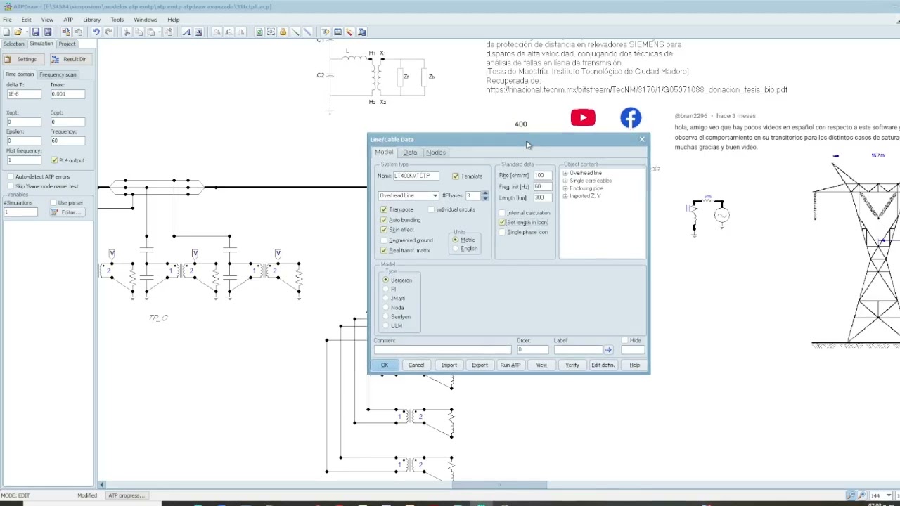 41 MODELADO DE TRANSFORMADORES DE INTRUMENTO (3A. PARTE) EN ATP – EMTP CON ATPDRAW