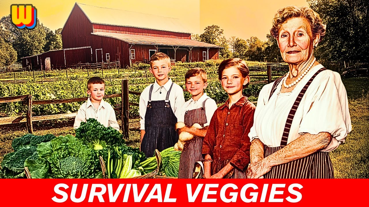 20 Vegetables That Grandparents Grew to Survive the Great Depression!