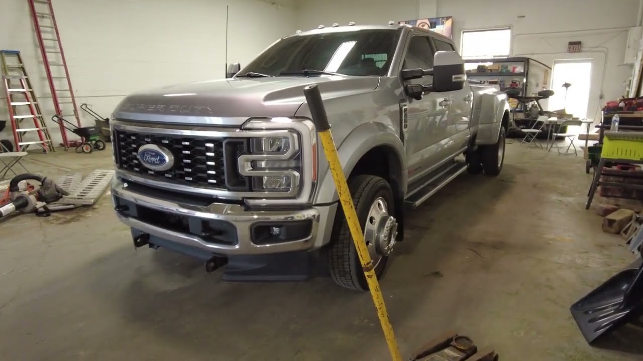 How to lift the front of a pick up truck? Solid axle Ford.